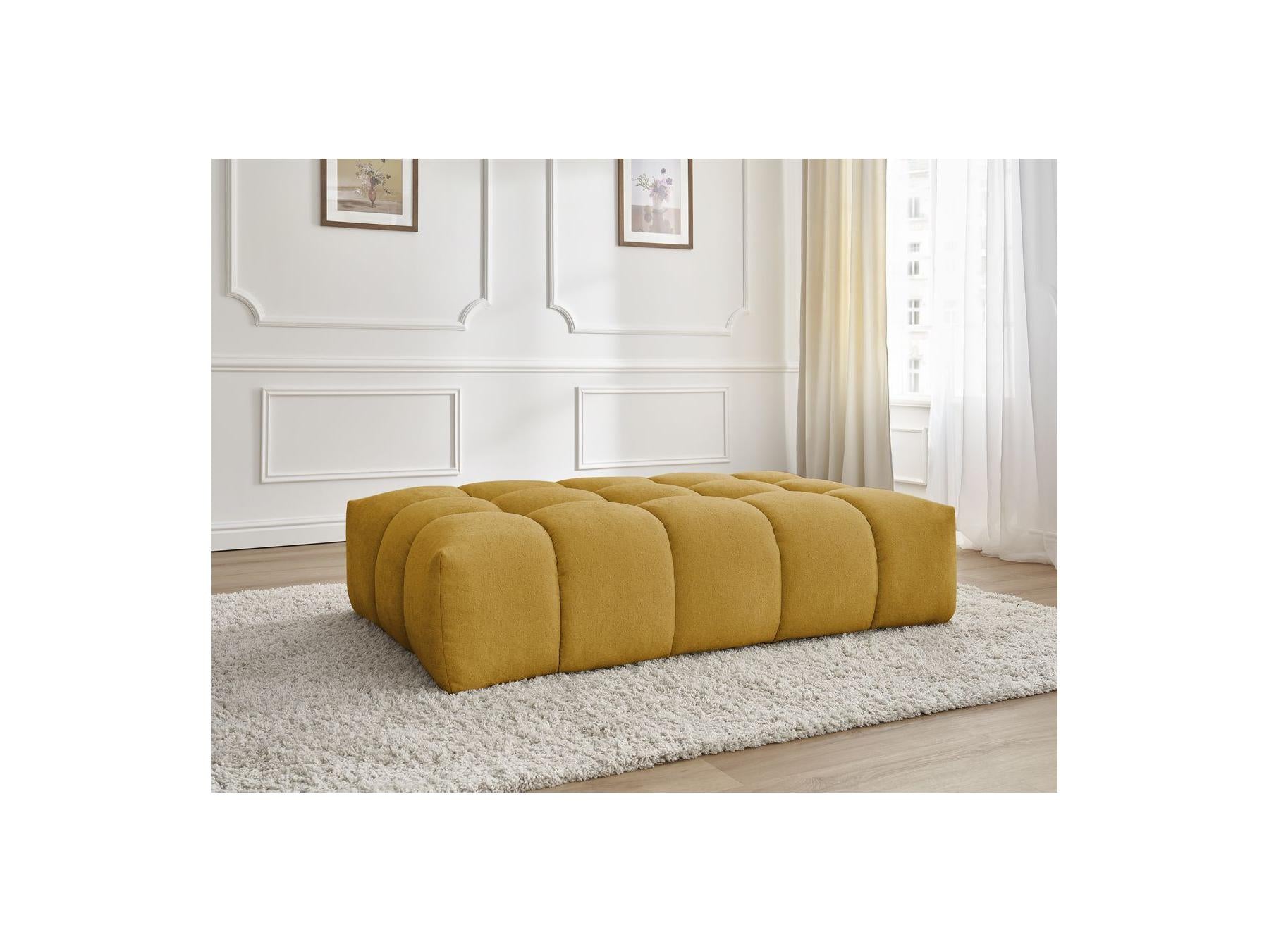 Everest - Pouf - Tissu Texturé