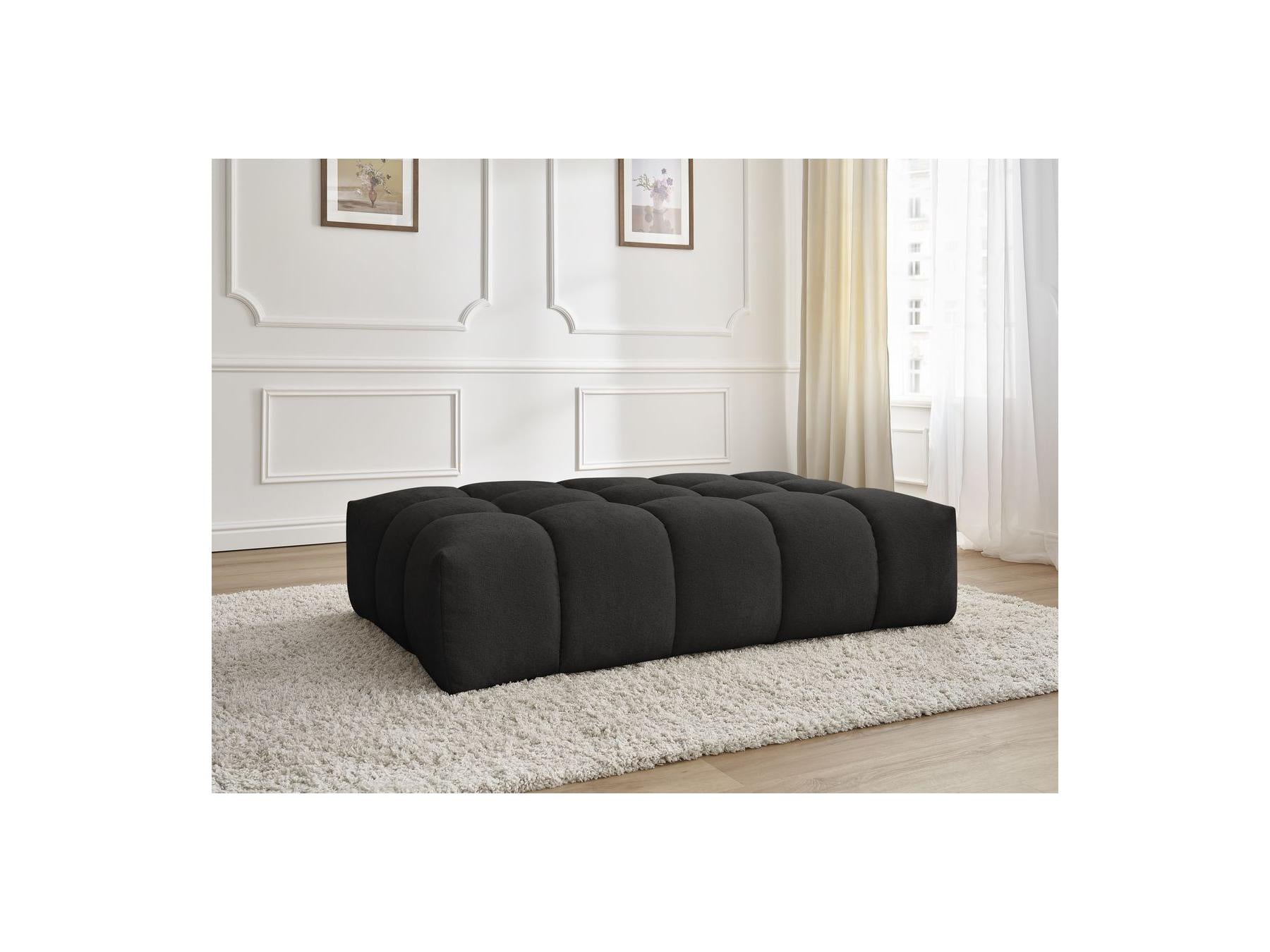 Everest - Pouf - Tissu Texturé