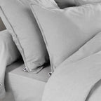 Candice - Taie De Traversin - Flanelle - Brume
