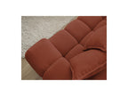 Everest - Canapé D'Angle Fixe - Tissu Texturé - Angle Gauche - 10 Coussins