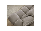 Everest - Canapé D'Angle Fixe - Tissu Texturé - Angle Gauche - 10 Coussins