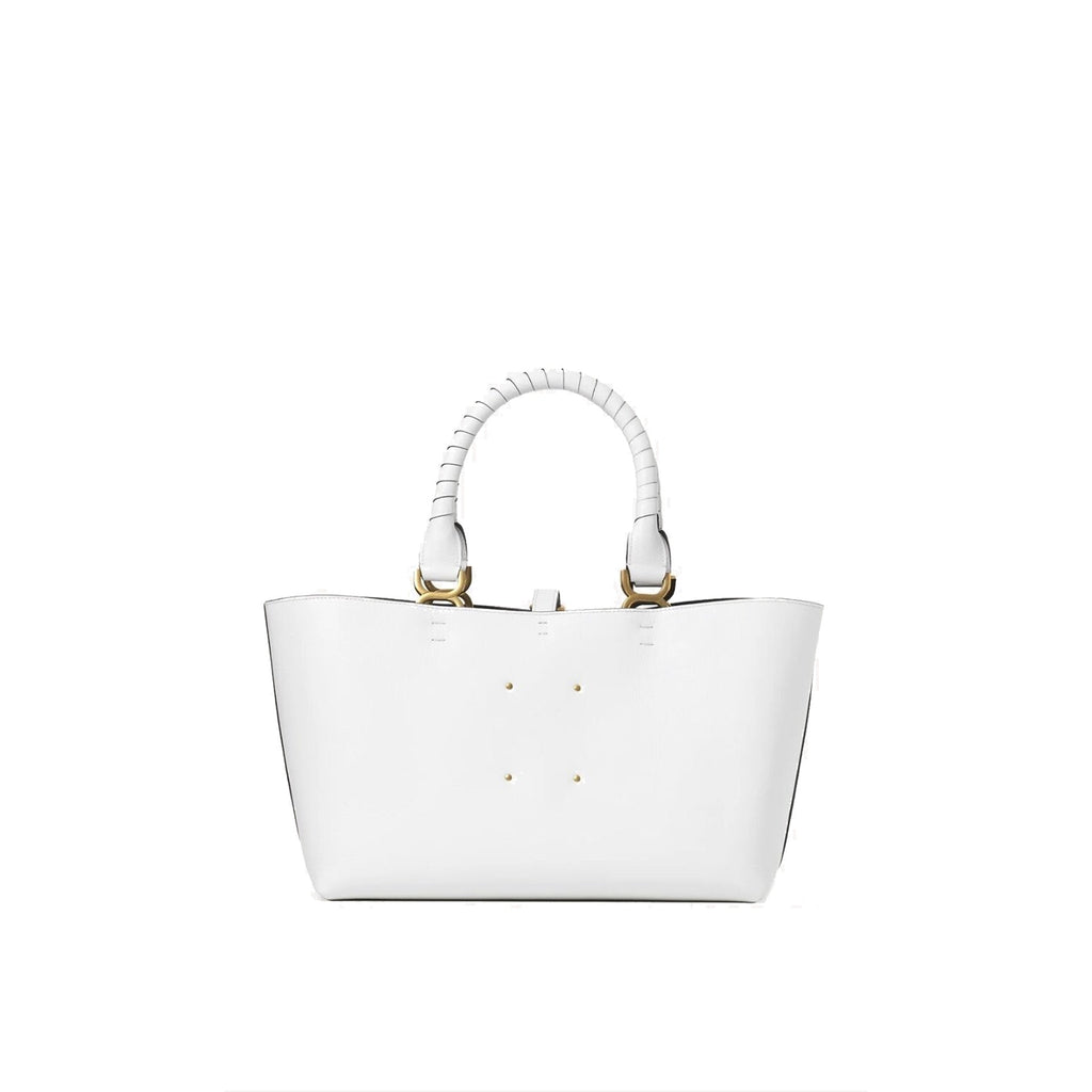 Chloe' Marcie Small Tote Bag - White - Femme