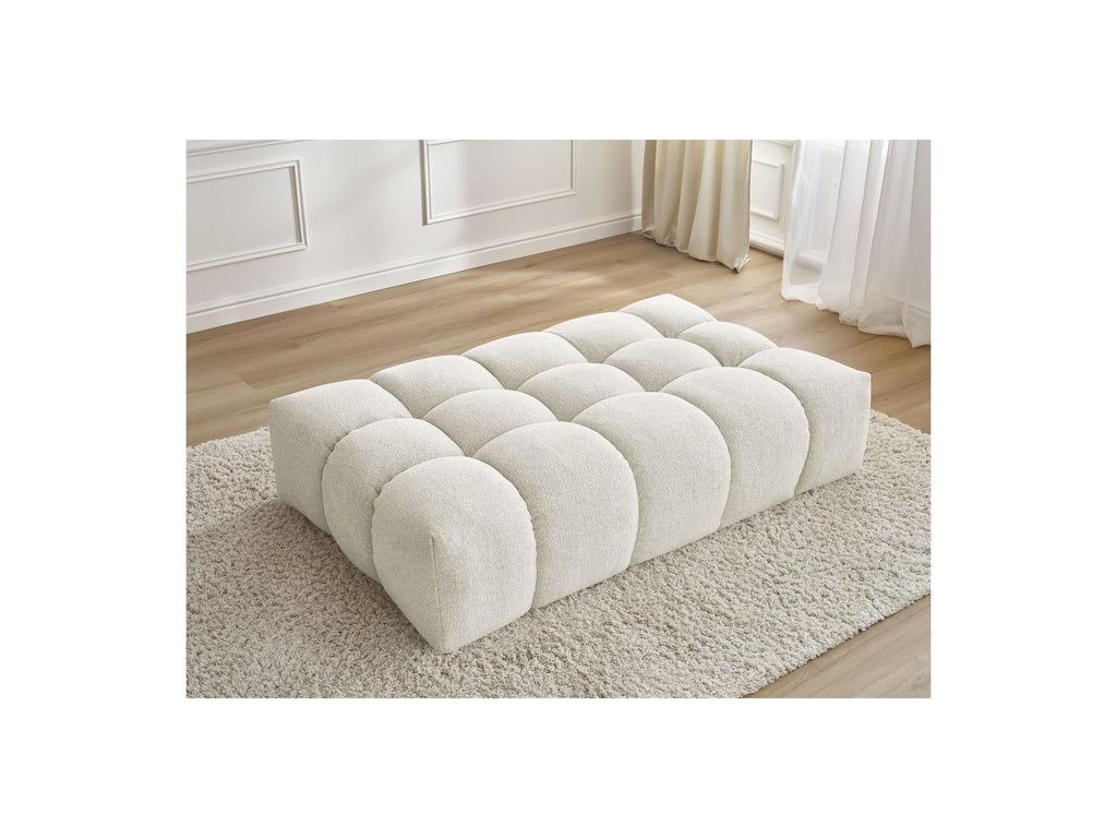 Everest - Pouf - Tissu Chiné