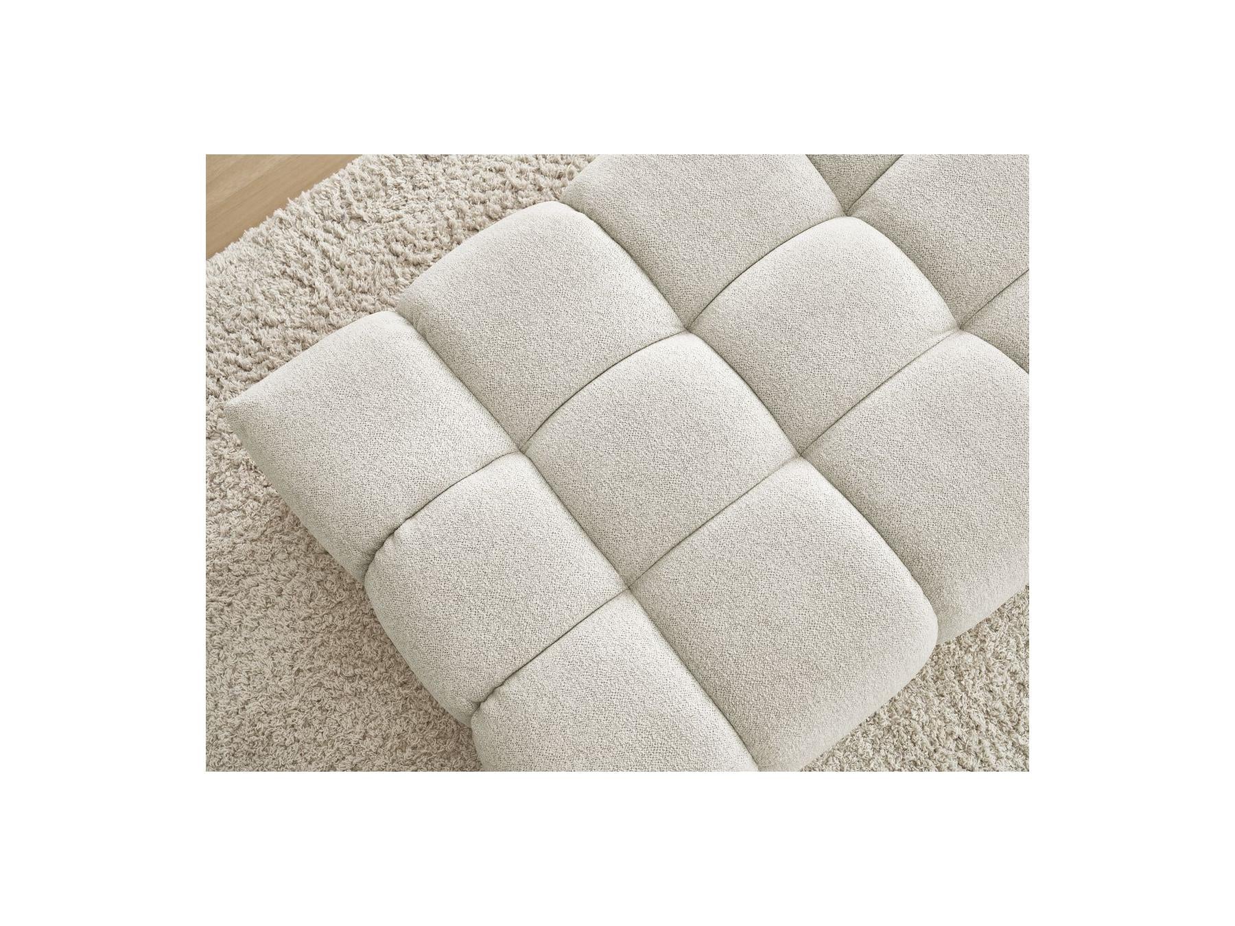 Everest - Pouf - Tissu Chiné