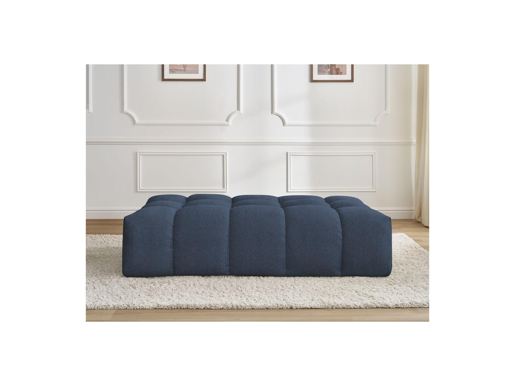Everest - Pouf - Tissu Chiné