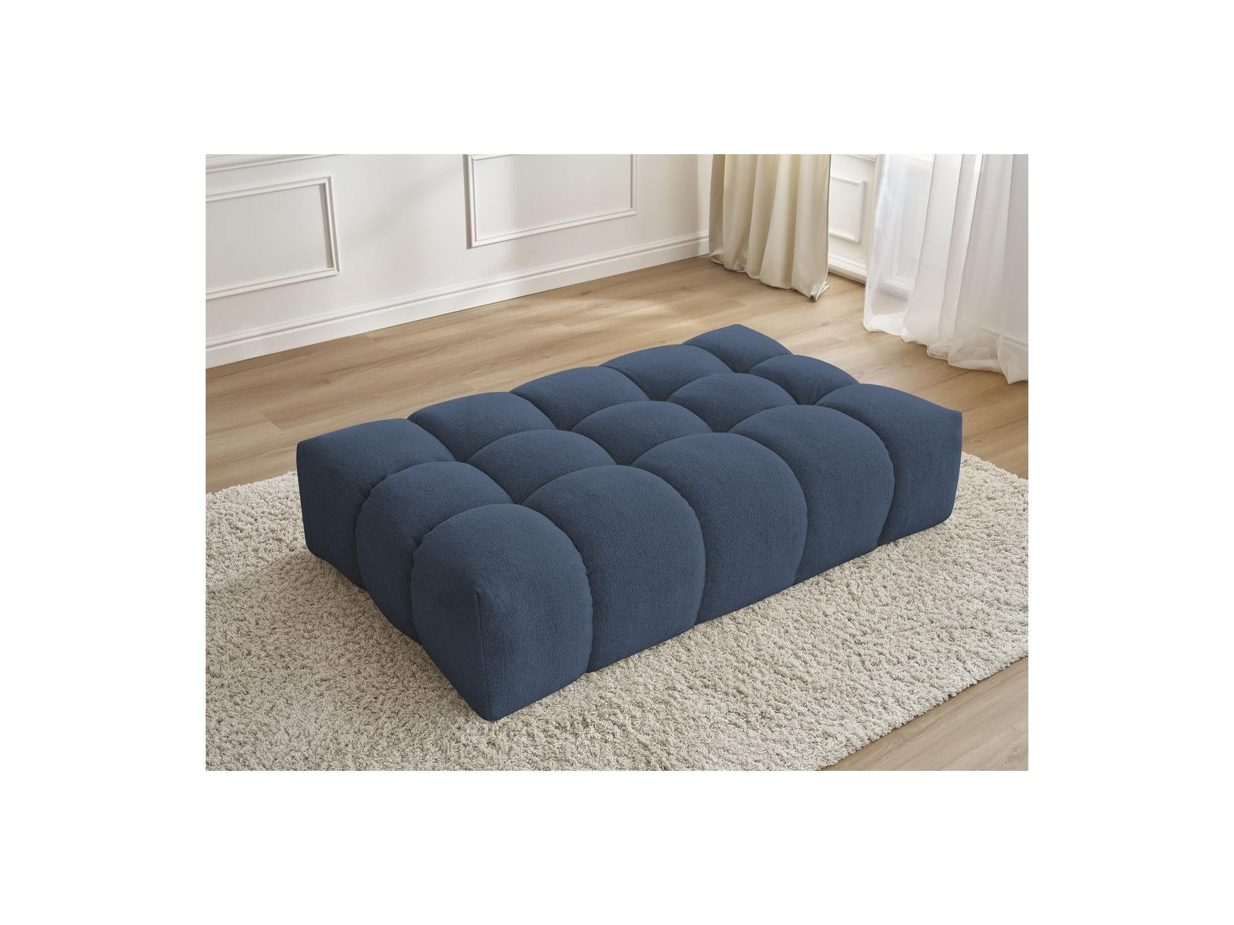 Everest - Pouf - Tissu Chiné