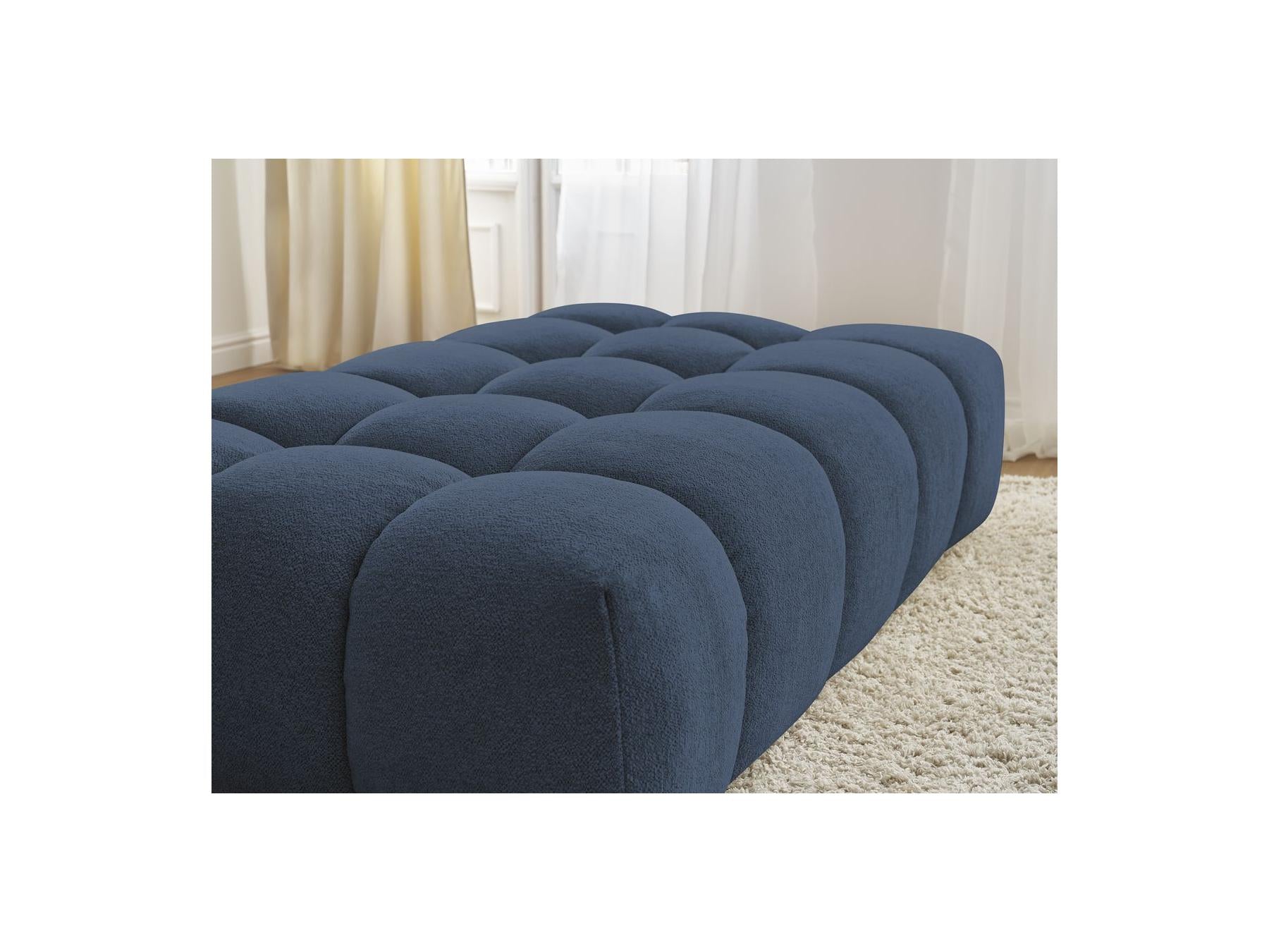 Everest - Pouf - Tissu Chiné