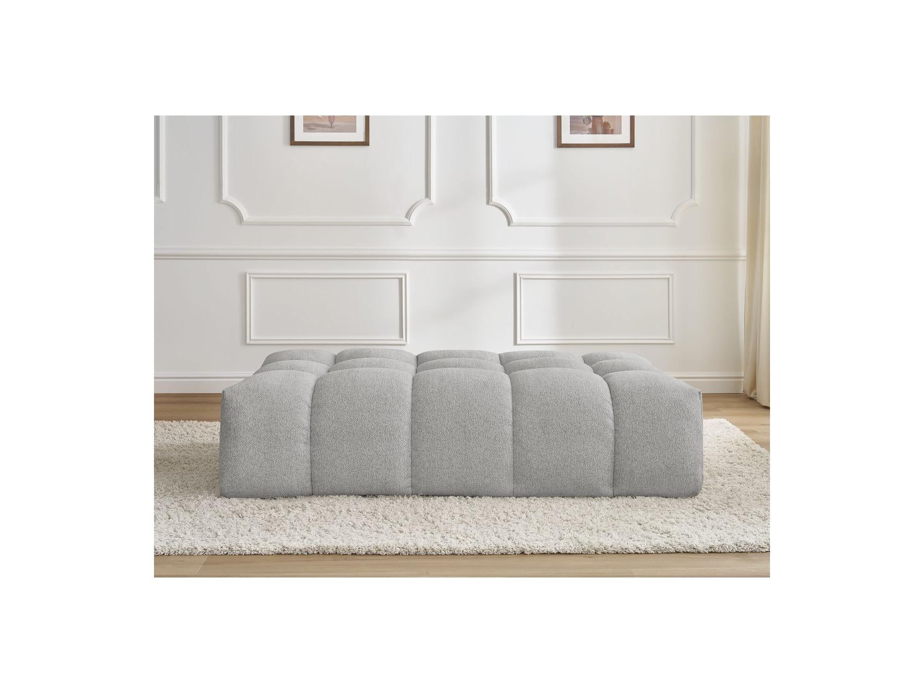 Everest - Pouf - Tissu Chiné