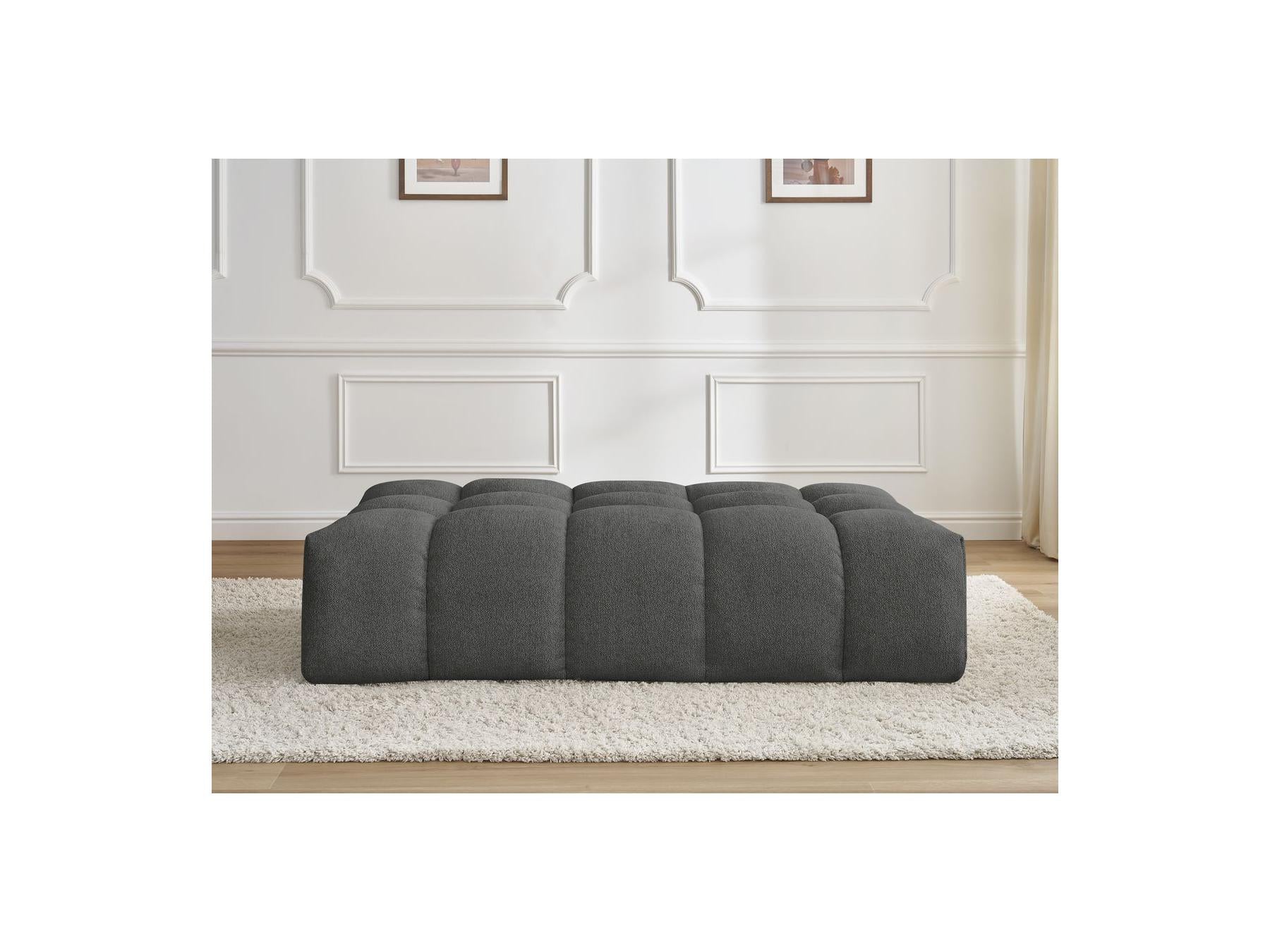 Everest - Pouf - Tissu Chiné