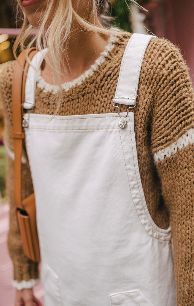 Salopette Manoa Denim Blanc