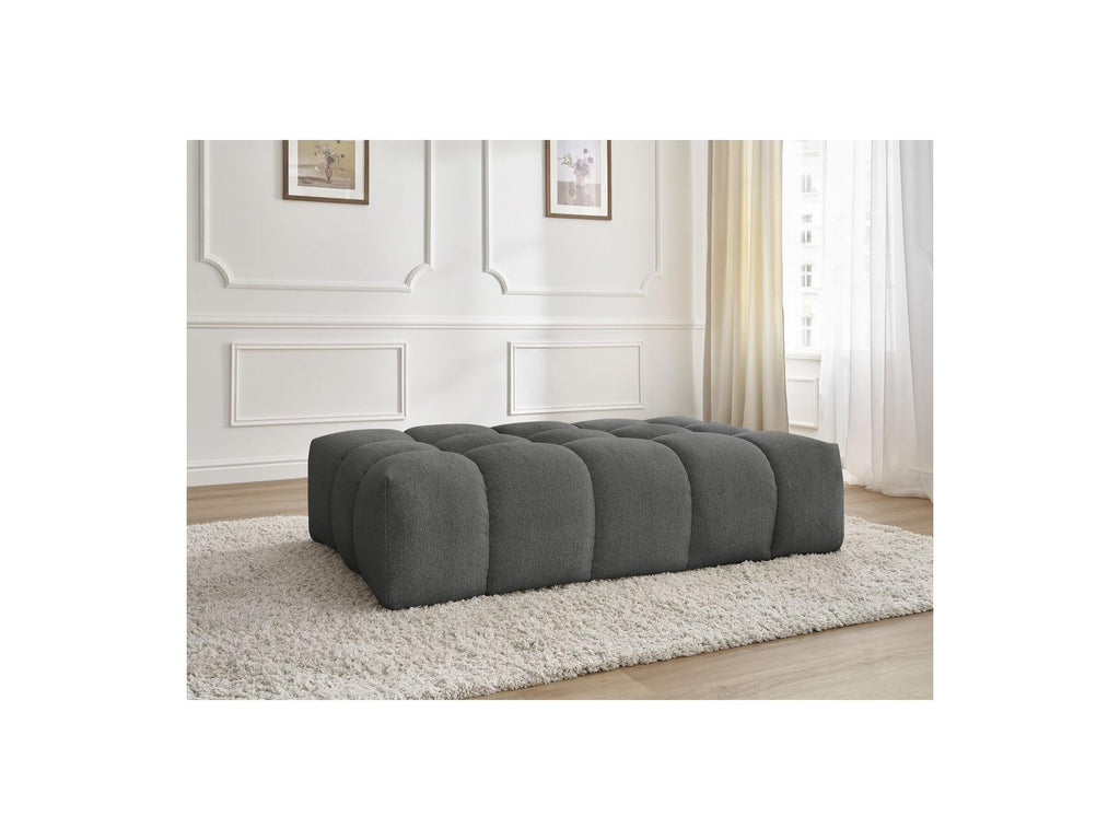 Everest - Pouf - Tissu Chiné