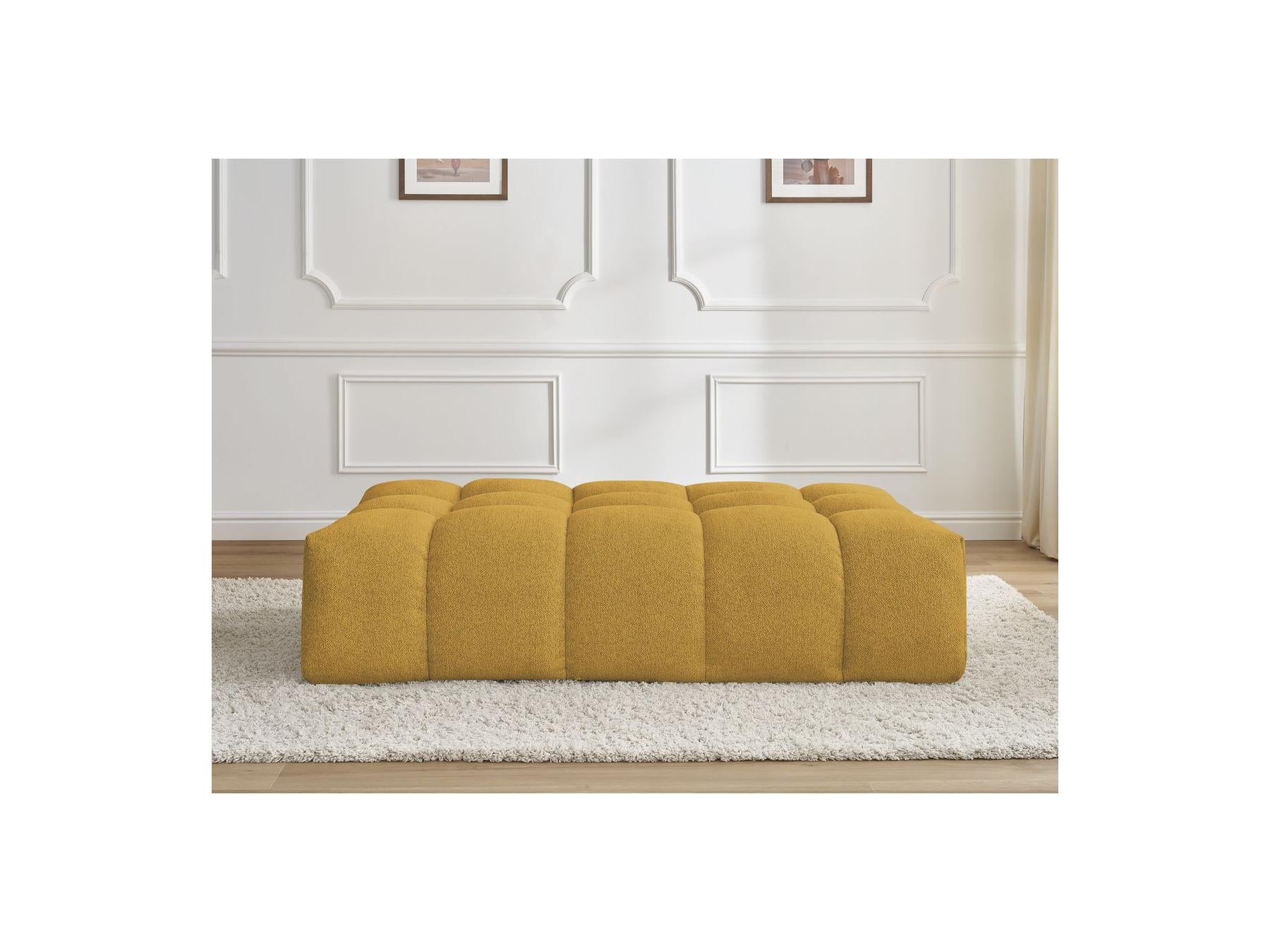 Everest - Pouf - Tissu Chiné
