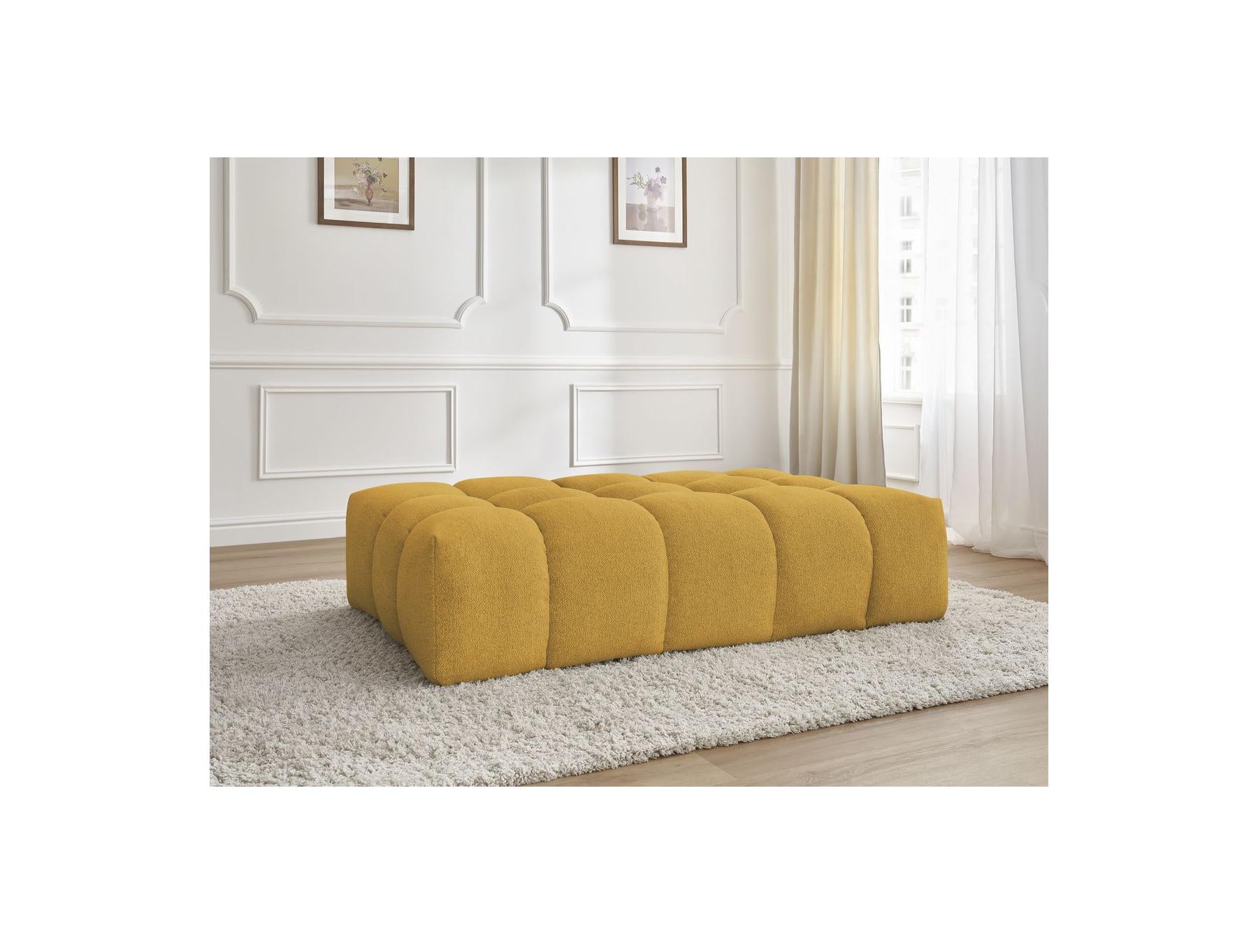 Everest - Pouf - Tissu Chiné