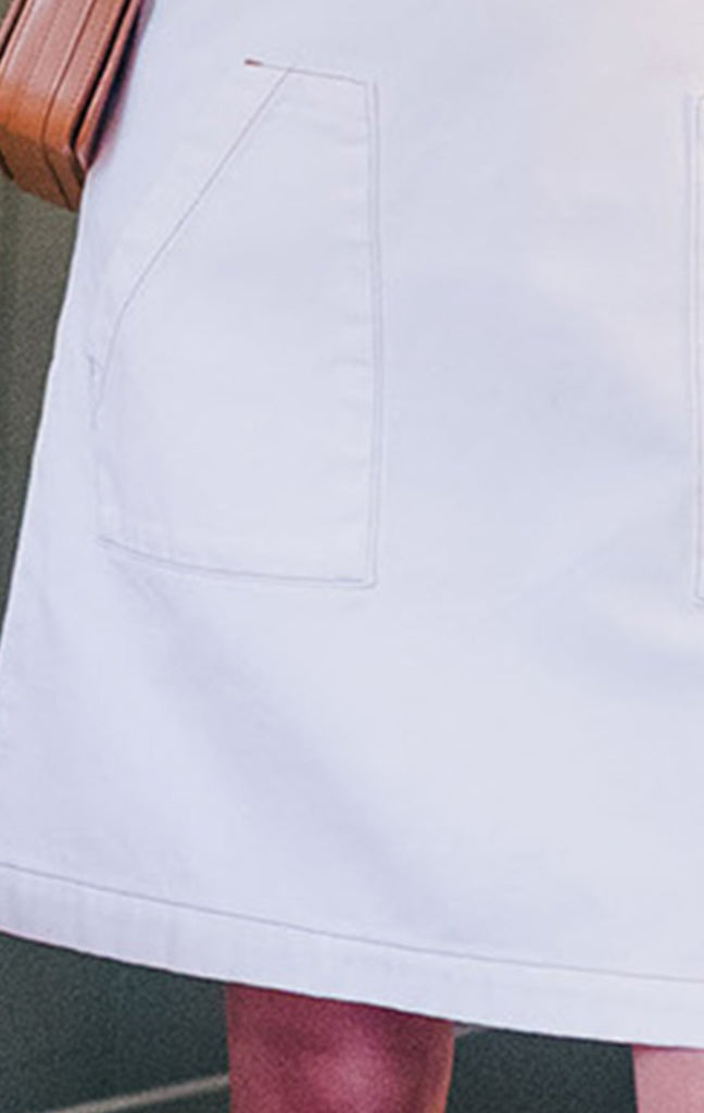 Salopette Manoa Denim Blanc