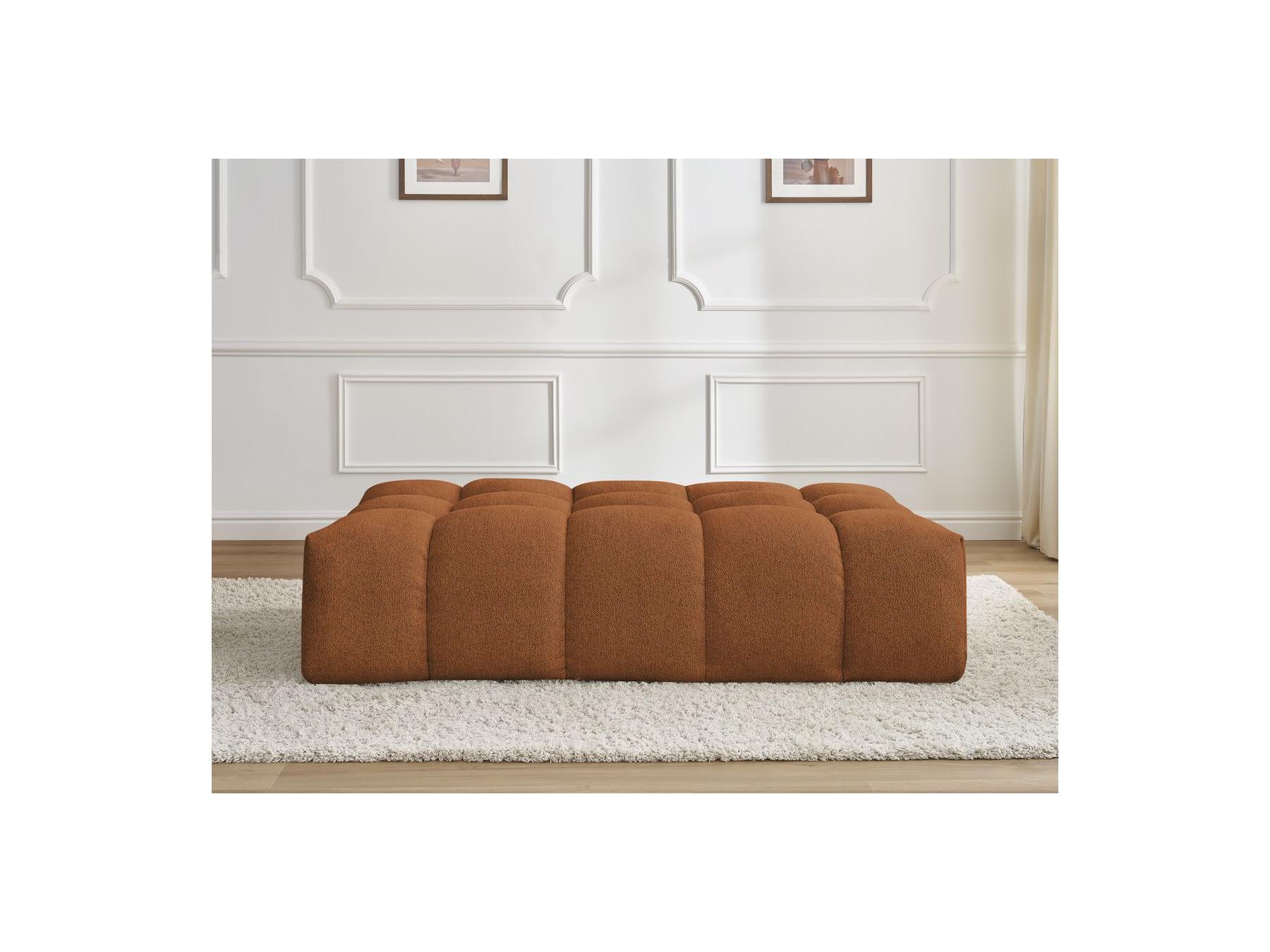 Everest - Pouf - Tissu Chiné