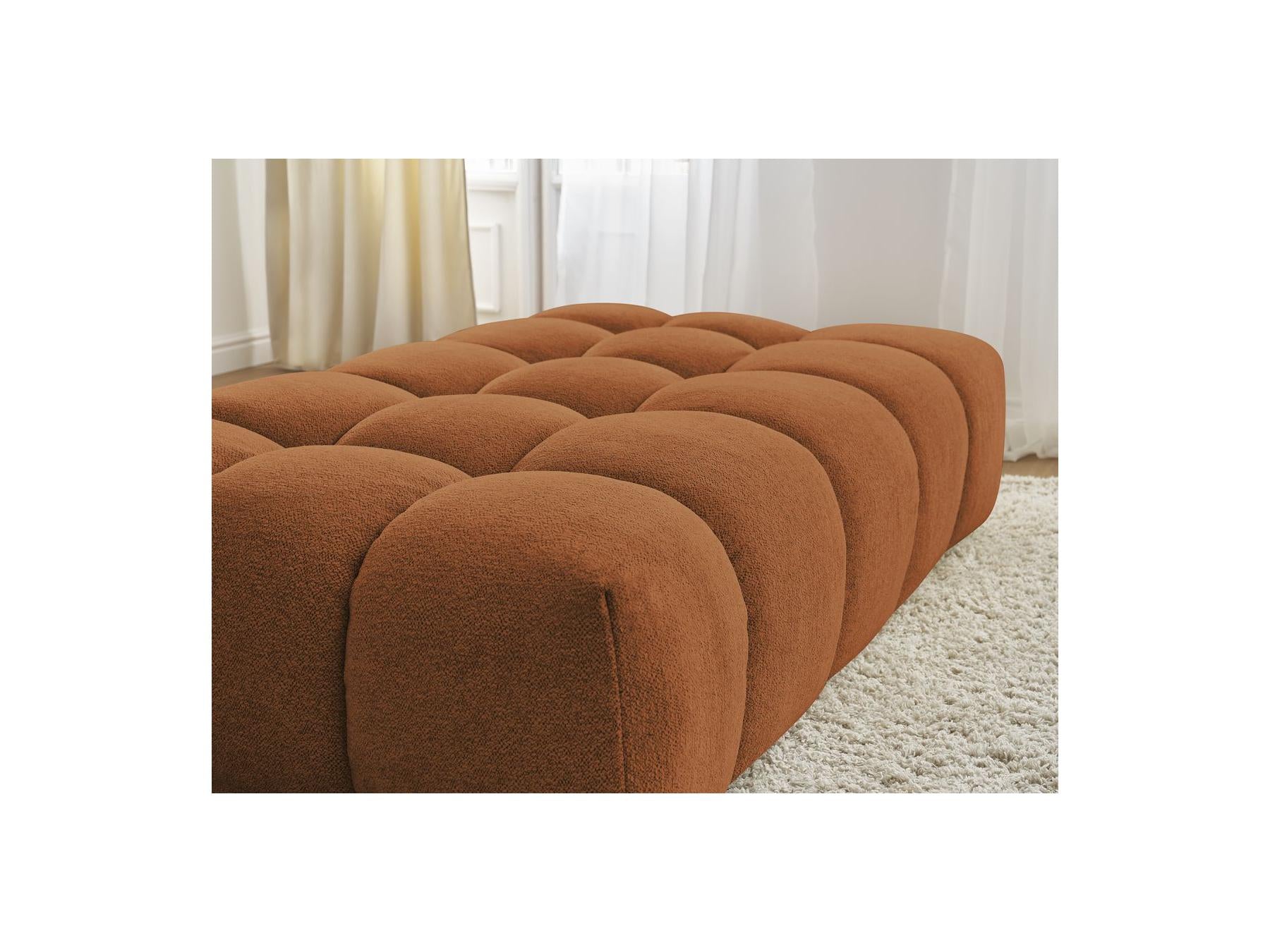 Everest - Pouf - Tissu Chiné