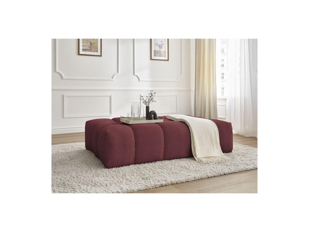 Everest - Pouf - Tissu Chiné