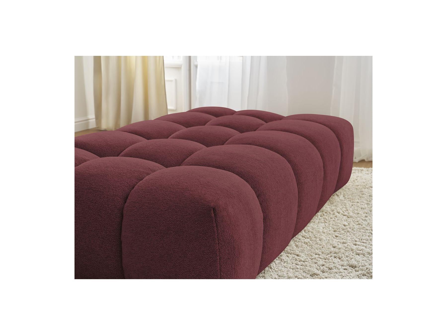 Everest - Pouf - Tissu Chiné