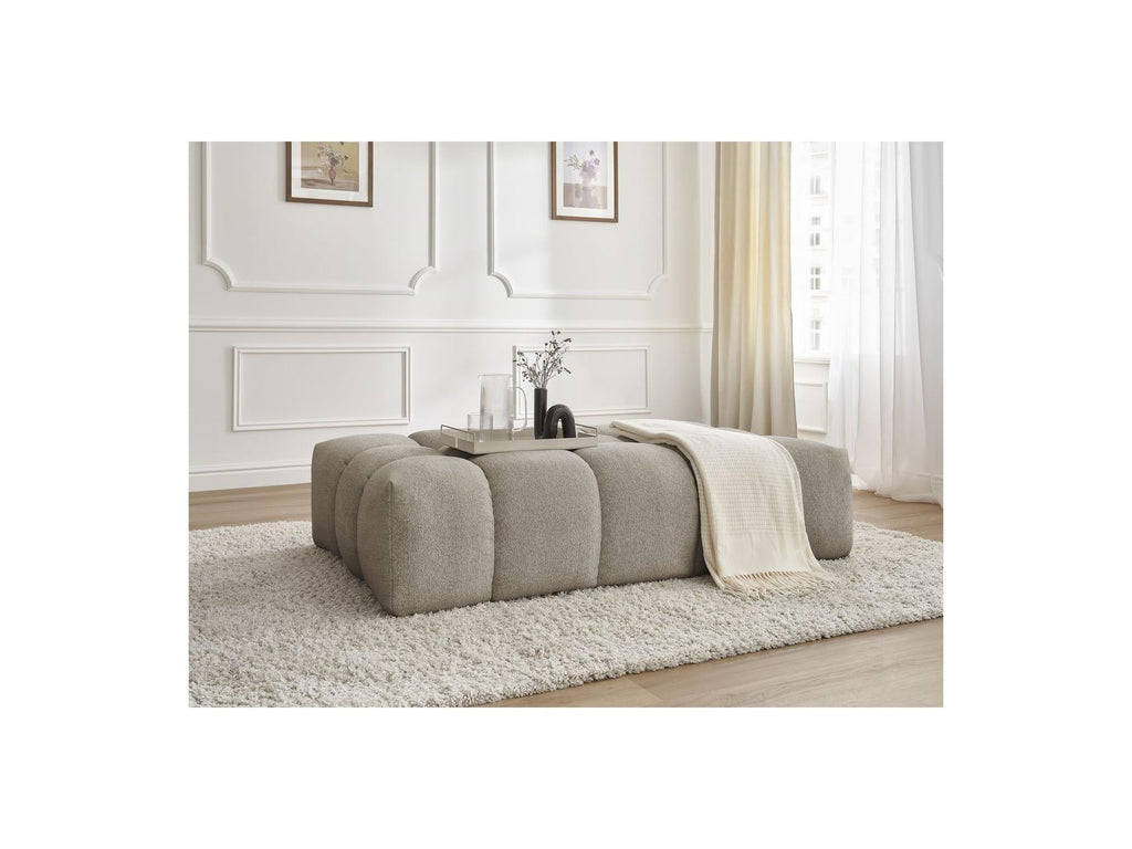 Everest - Pouf - Tissu Chiné