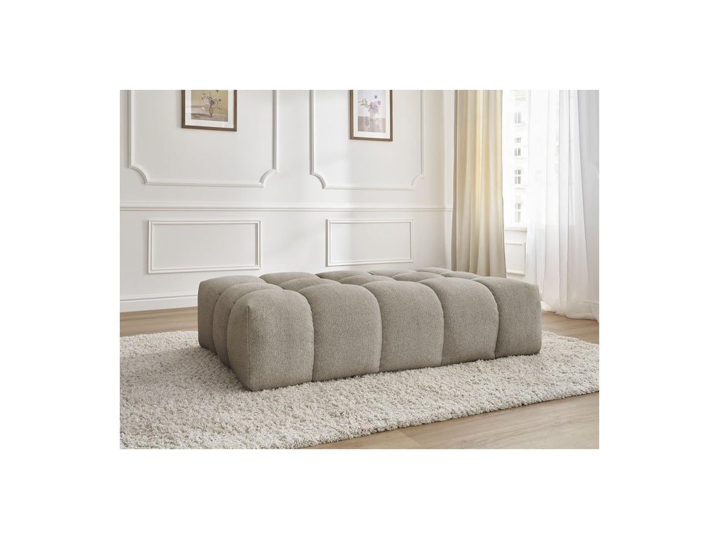 Everest - Pouf - Tissu Chiné