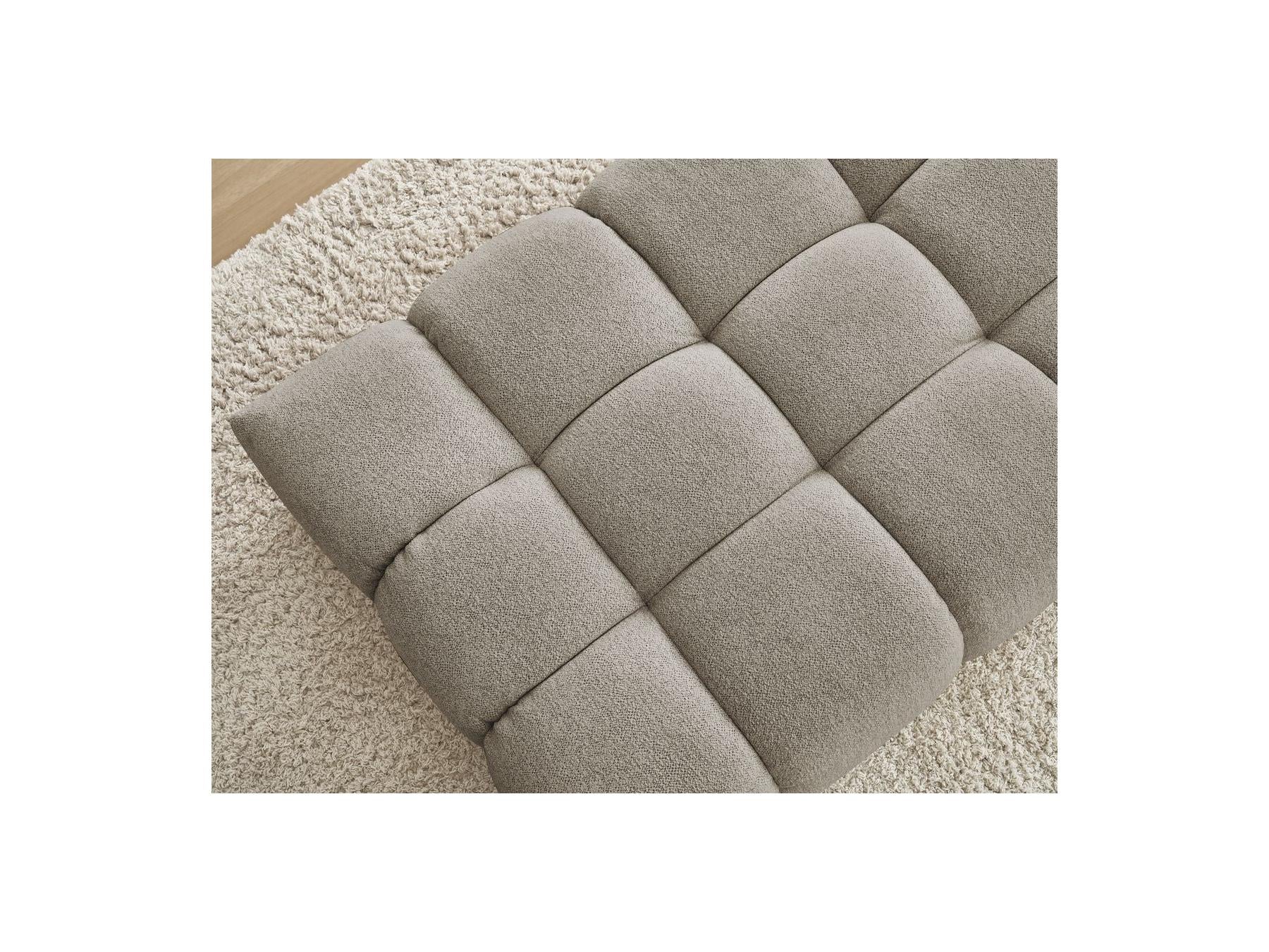 Everest - Pouf - Tissu Chiné