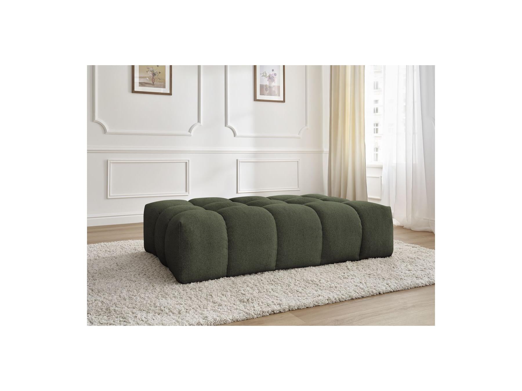 Everest - Pouf - Tissu Chiné
