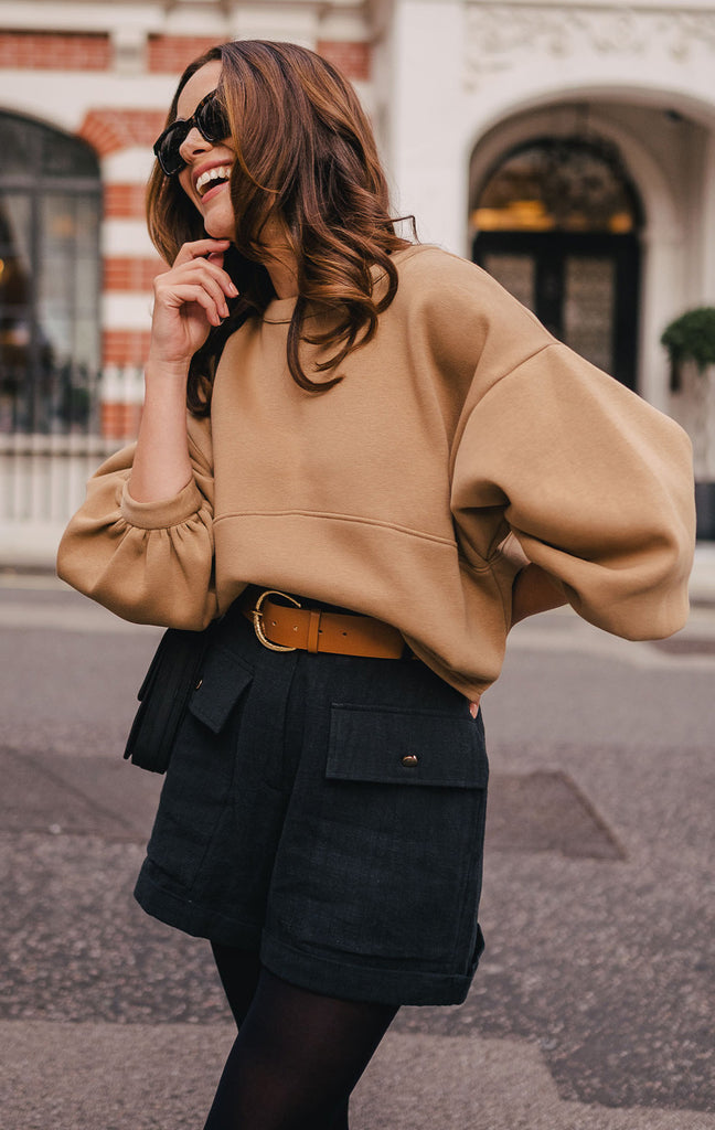 Blouse Ben Maille Camel
