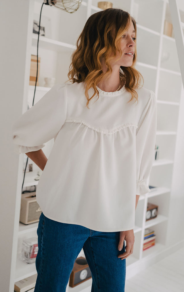 Blouse Névine Blanc