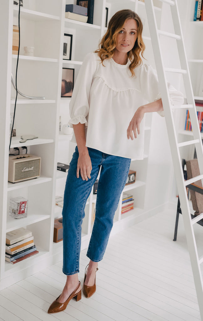Blouse Névine Blanc