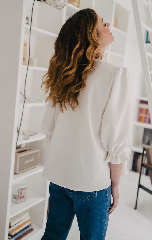 Blouse Névine Blanc