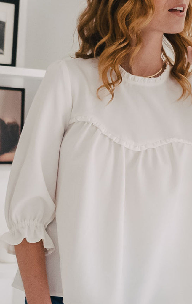 Blouse Névine Blanc