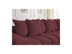 Everest - Canapé D'Angle Fixe - Tissu Chiné - Angle Droit - 10 Coussins
