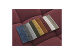 Everest - Canapé D'Angle Fixe - Tissu Chiné - Angle Gauche - 10 Coussins
