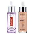 L'Oréal Paris - Coffret Sérums - Routine Repulpante Enrichie À L'Acide Hyaluronique - Accord Parfait Nude 3-4 + Revitalift Fill