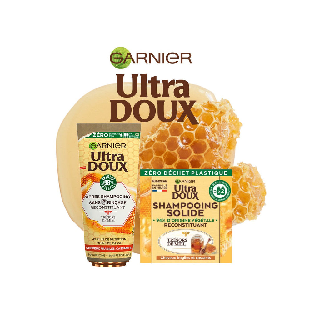 Ultra Doux - Routine Éco-Gestes Shampooing Solide & Après-Shampooing Sans Rinçage