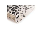 Meryl - Tapis Poils Ras - Motif Léopard - Imprimé Léopard Noir