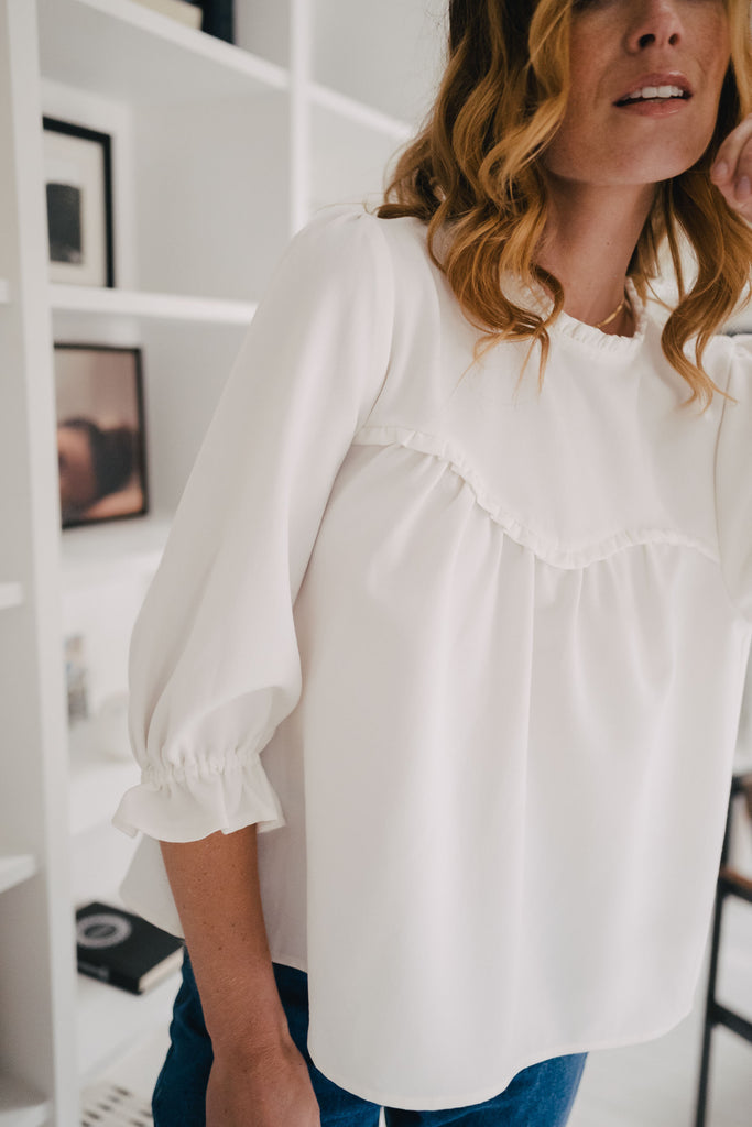 Blouse Névine Blanc