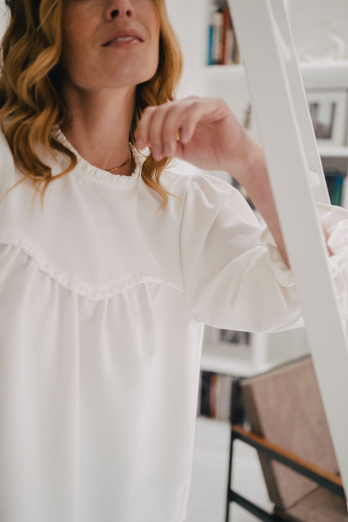 Blouse Névine Blanc