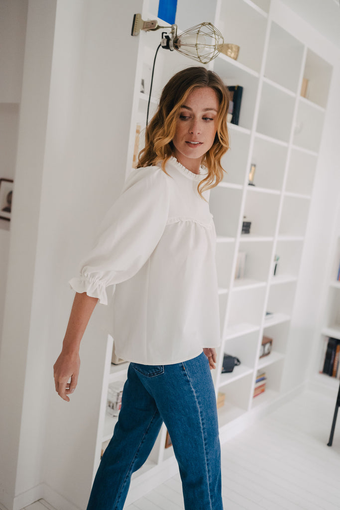 Blouse Névine Blanc