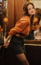 Blouse Alexia Pico Ocre