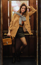 Blouse Alexia Pico Ocre