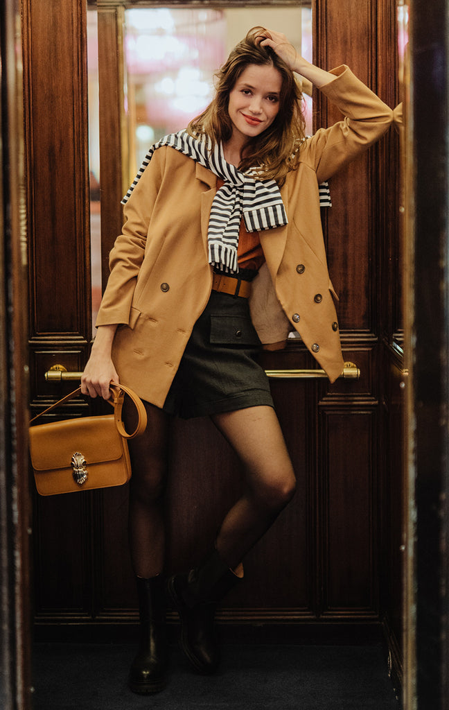 Blouse Alexia Pico Ocre