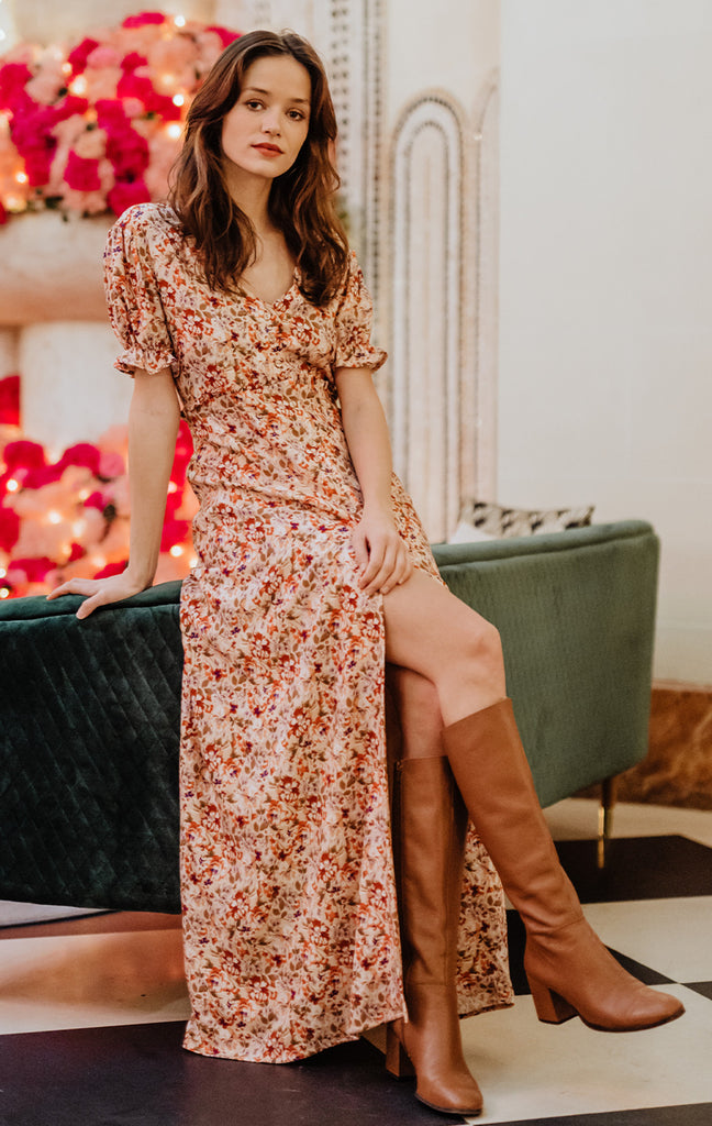 Robe Elania Bouquet Rosé