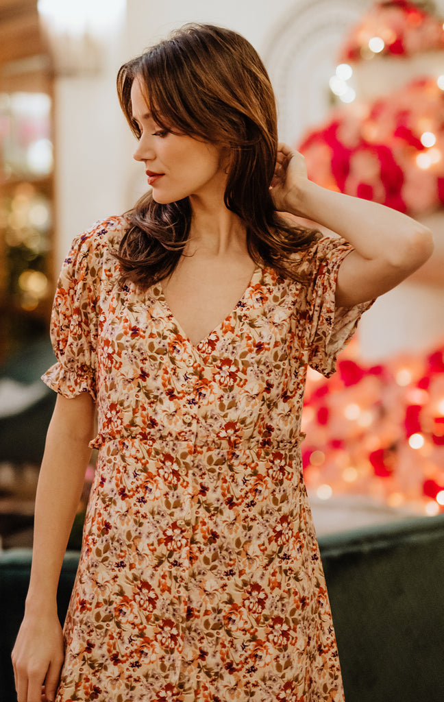 Robe Elania Bouquet Rosé
