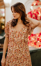 Robe Elania Bouquet Rosé