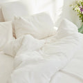 Draps Housse 100% Gaze De Coton - Blanc