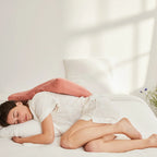 Taies D'Oreiller 100% Double Gaze De Coton - Blanc