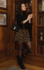 Robe Janette Ornée Ocre