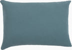 Taies D'Oreiller 100% Gaze De Coton - Bleu