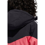 Adidas - Veste À Capuche Iconic Winter J Noir Et Vieux Rose - Femme